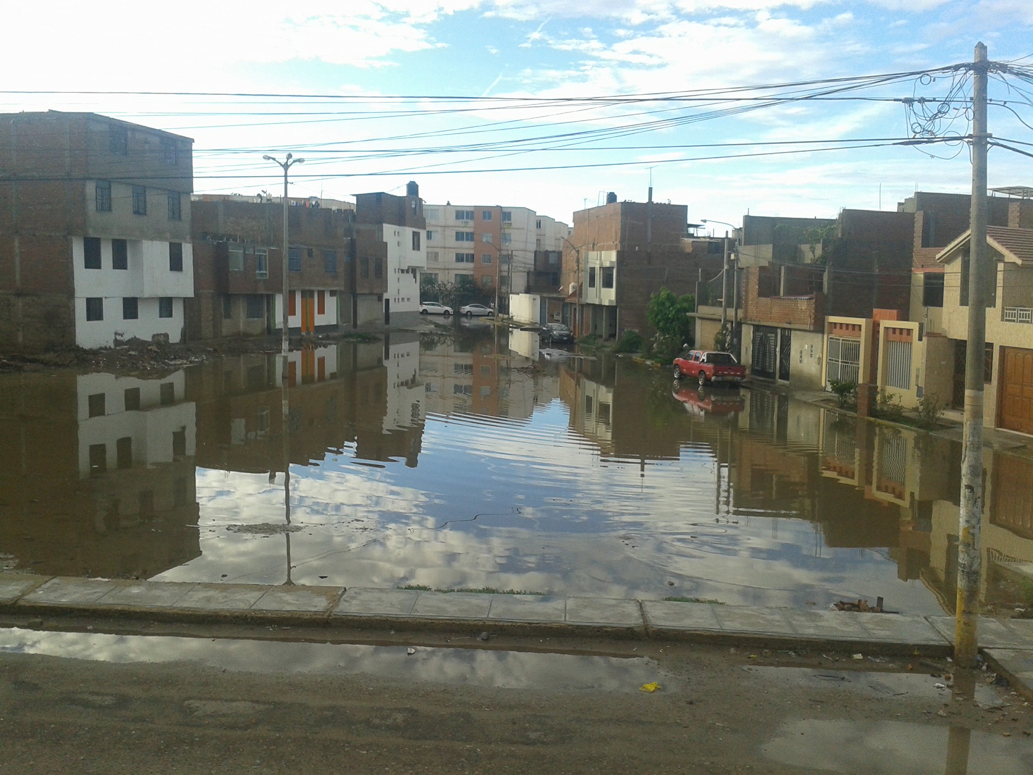 Son 38 distritos de la región Lambayeque afectados por la lluvia.